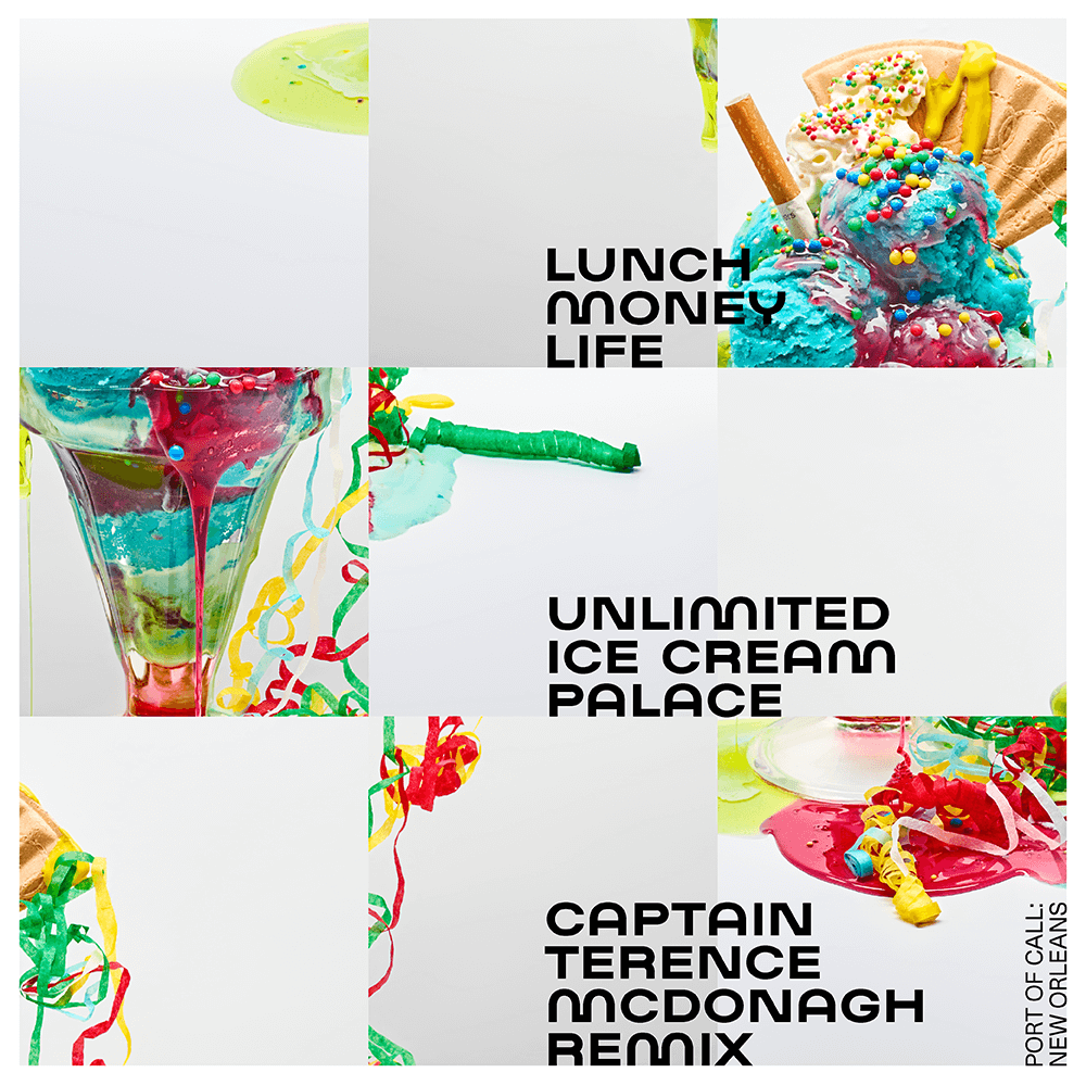 Lunch Money Life, Unlimited Ice Cream Palace Remix Artwork